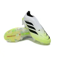 Chuteira Campo Adidas Predator LL 26 Elite FG Branco, Verde e Preto - imagem 5