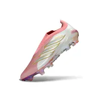 Chuteira Campo Adidas Predator LL 26 Elite FG Rosa e Branco - imagem 4