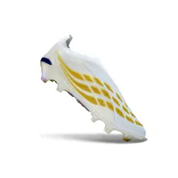 Chuteira Campo Adidas Predator LL 26 Elite FG Branco, Dourado e Azul - imagem 3