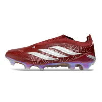 Chuteira Campo Adidas Predator LL 26 Elite FG Vermelho e Branco - imagem 1