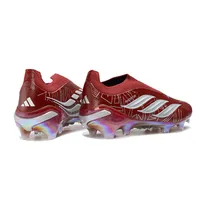 Chuteira Campo Adidas Predator LL 26 Elite FG Vermelho e Branco - imagem 3
