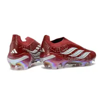 Chuteira Campo Adidas Predator LL 26 Elite FG Vermelho e Branco - imagem 3