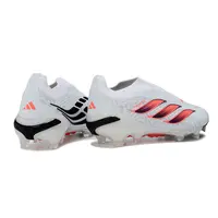 Chuteira Campo Adidas Predator LL 26 Elite FG Branco, Rosa e Preto - imagem 6