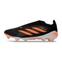 Chuteira Campo Adidas Predator LL 26 Elite FG Preto e Laranja - imagem 1