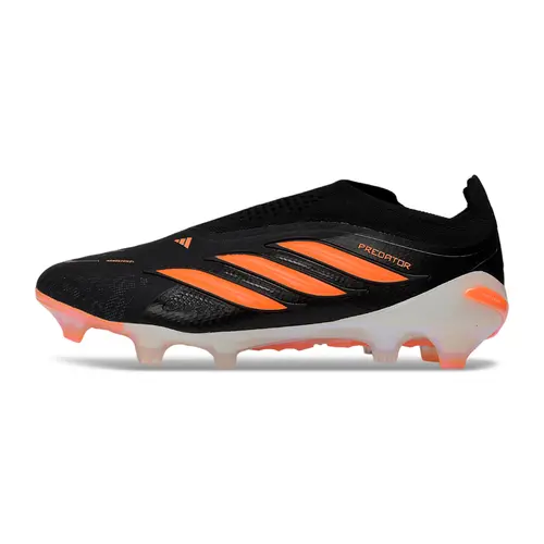 Chuteira Campo Adidas Predator LL 26 Elite FG Preto e Laranja