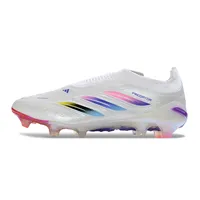 Chuteira Campo Adidas Predator LL 26 Elite FG Branco e Colorido - imagem 1