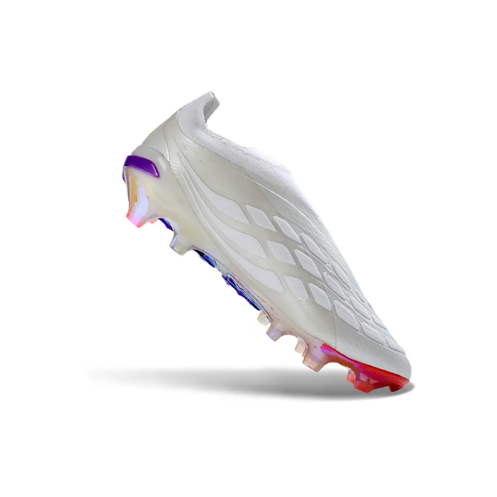 Chuteira Campo Adidas Predator LL 26 Elite FG Branco e Colorido