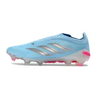 Chuteira Campo Adidas Predator LL 26 Elite FG Azul, Prata e Rosa - imagem 1