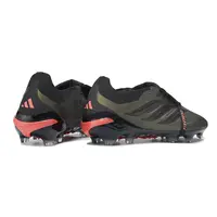 Chuteira Campo Adidas Predator Tongue 26 Elite FG Verde Militar e Preto - imagem 5