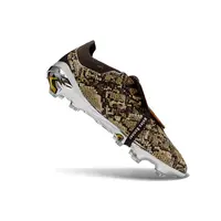 Chuteira Campo Adidas Predator Tongue 26 Elite FG Marrom e Prata - imagem 4