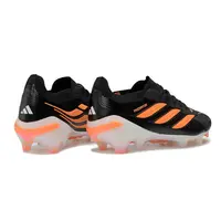 Chuteira Campo Adidas Predator 26 Elite FG Preto e Laranja - imagem 3