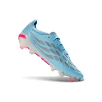 Chuteira Campo Adidas Predator 26 Elite FG Azul, Prata e Rosa - imagem 3