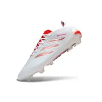 Chuteira Campo Adidas Predator 26 Elite FG Branco e Vermelho - Beckham - imagem 5