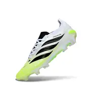 Chuteira Campo Adidas Predator 26 Elite FG Branco, Verde e Preto - imagem 3