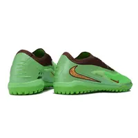 Chuteira Society Nike Phantom GX 6 Elite TF Verde e Marrom - imagem 5