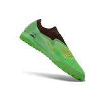 Chuteira Society Nike Phantom GX 6 Elite TF Verde e Marrom - imagem 3