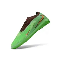 Chuteira Society Nike Phantom GX 6 Elite TF Verde e Marrom - imagem 4