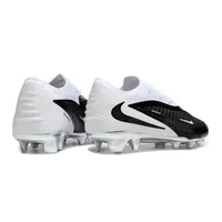 Chuteira Campo Nike Phantom GX 6 Elite FG Branco e Preto - imagem 6