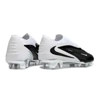 Chuteira Campo Nike Phantom GX 6 Elite FG Branco e Preto - imagem 6