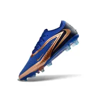 Chuteira Campo Nike Phantom GX 6 Elite FG Azul e Bronze - imagem 5
