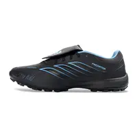 Chuteira Society Adidas Predator Tounge Elite 26 TF Preto e Azul - imagem 1