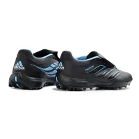 Chuteira Society Adidas Predator Tounge Elite 26 TF Preto e Azul - imagem 4