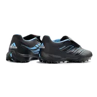 Chuteira Society Adidas Predator Tounge Elite 26 TF Preto e Azul - imagem 4