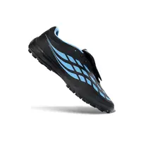 Chuteira Society Adidas Predator Tounge Elite 26 TF Preto e Azul - imagem 2