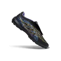 Chuteira Society Adidas Predator Tongue Elite 26 TF Preto, Roxo e Azul - imagem 5