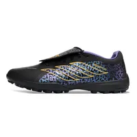 Chuteira Society Adidas Predator Tongue Elite 26 TF Preto, Roxo e Azul - imagem 1