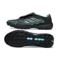 Chuteira Society Adidas Predator Tongue Elite 26 TF Preto e Verde - imagem 6