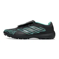 Chuteira Society Adidas Predator Tongue Elite 26 TF Preto e Verde - imagem 1