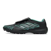 Chuteira Society Adidas Predator Tongue Elite 26 TF Preto e Verde - imagem 1
