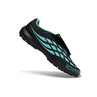 Chuteira Society Adidas Predator Tongue Elite 26 TF Preto e Verde - imagem 4
