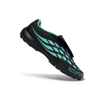 Chuteira Society Adidas Predator Tongue Elite 26 TF Preto e Verde - imagem 4