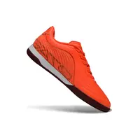 Chuteira Futsal Nike Tiempo React Gato IC Laranja - imagem 6
