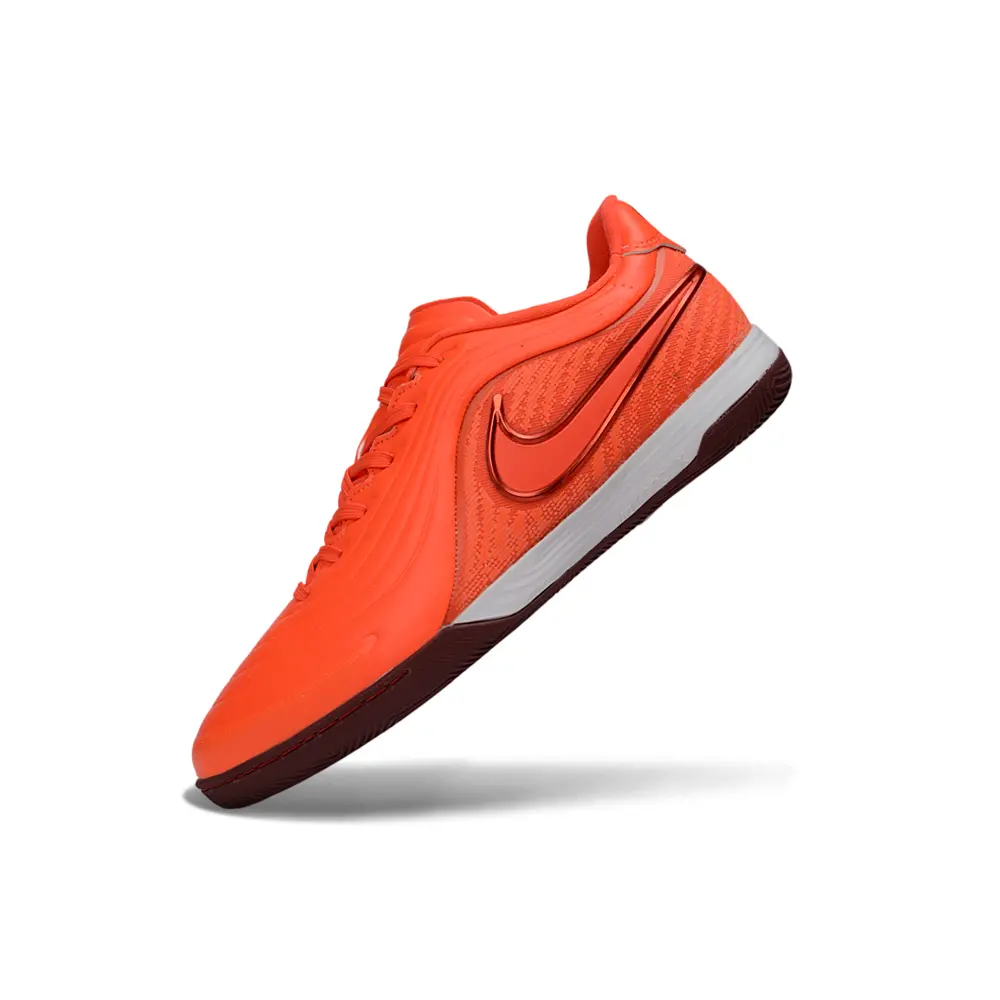 Chuteira Futsal Nike Tiempo React Gato IC Laranja