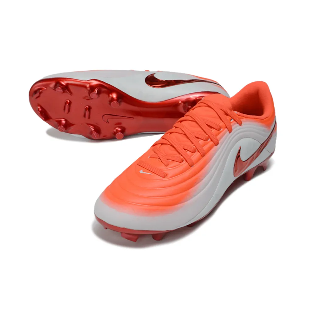 Chuteira Campo Nike Tiempo Maestro Elite FG Vermelho e Branco