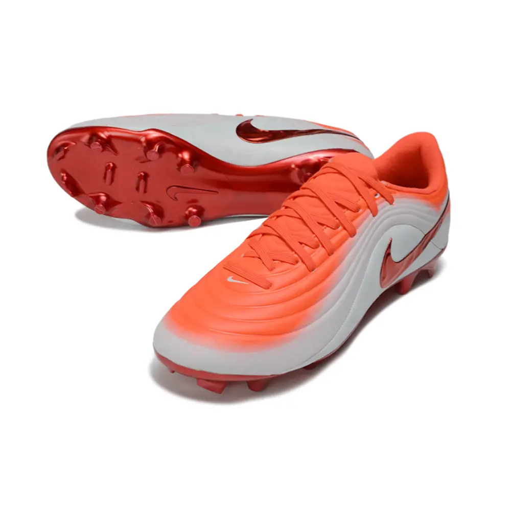 Chuteira Campo Nike Tiempo Maestro Elite FG Vermelho e Branco