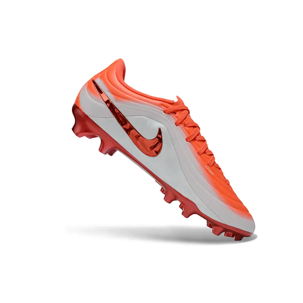 Chuteira Campo Nike Tiempo Maestro Elite FG Vermelho e Branco