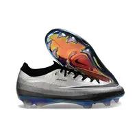 Chuteira Campo Nike Mercurial Vapor 17 Elite FG Preto e Prata - imagem 7