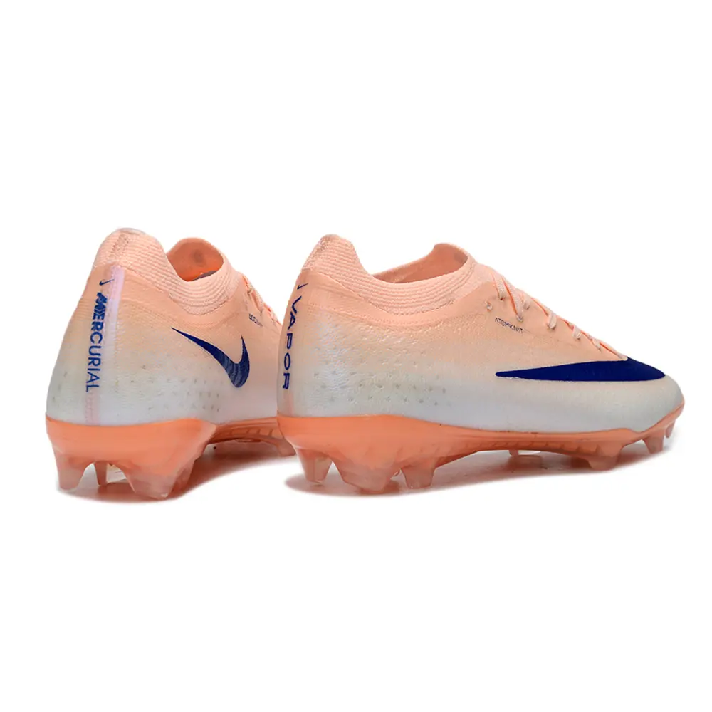 Chuteira Campo Nike Mercurial Vapor 17 Elite FG Rosa e Azul