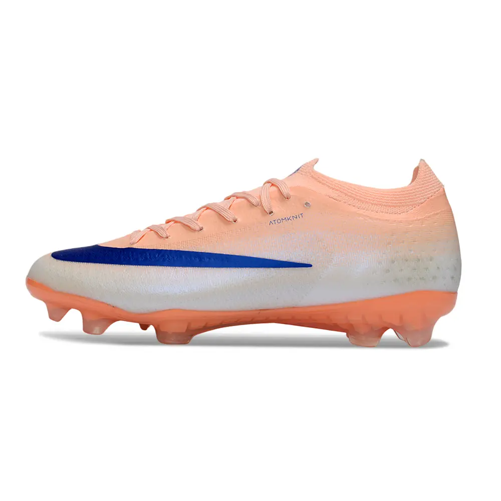 Chuteira Campo Nike Mercurial Vapor 17 Elite FG Rosa e Azul