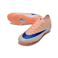 Chuteira Campo Nike Mercurial Vapor 17 Elite FG Rosa e Azul - imagem 5