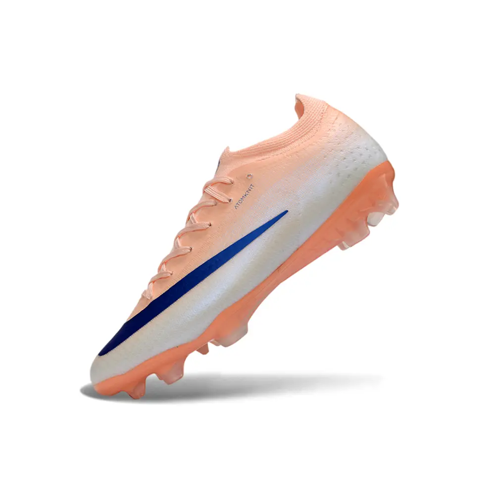 Chuteira Campo Nike Mercurial Vapor 17 Elite FG Rosa e Azul