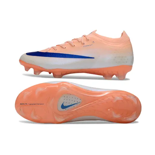 Chuteira Campo Nike Mercurial Vapor 17 Elite FG Rosa e Azul