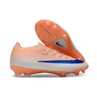 Chuteira Campo Nike Mercurial Vapor 17 Elite FG Rosa e Azul - imagem 7