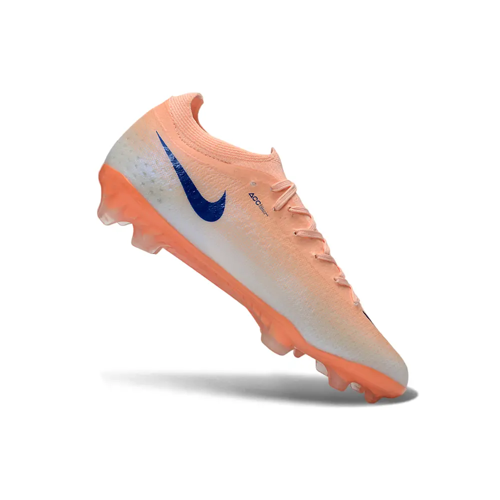 Chuteira Campo Nike Mercurial Vapor 17 Elite FG Rosa e Azul