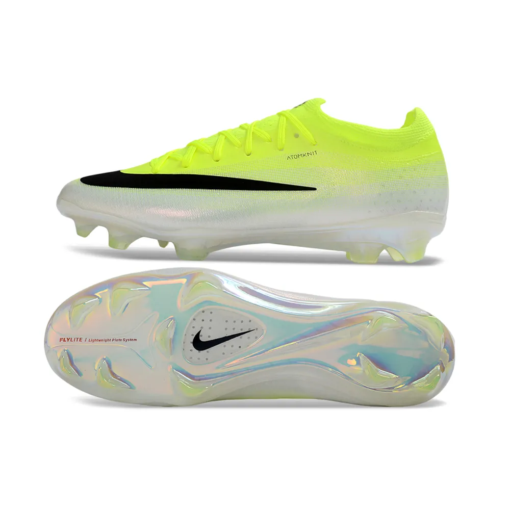 Chuteira Campo Nike Mercurial Vapor 17 Elite FG Verde e Branco