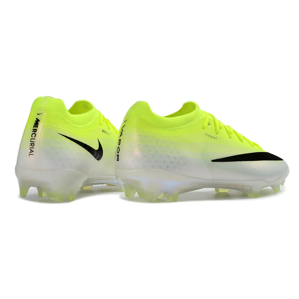 Chuteira Campo Nike Mercurial Vapor 17 Elite FG Verde e Branco